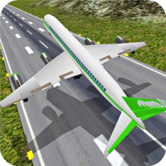 airplane fly 3d flight