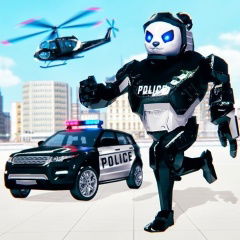 police panda robot